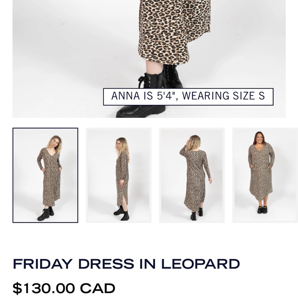 Smash + Tess Friday Leopard Print Midi Dress